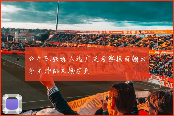 公牛队教练人选广泛考察杨百翰大学主帅凯文杨在列